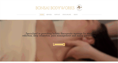 Desktop Screenshot of bonsaibodyworks.com